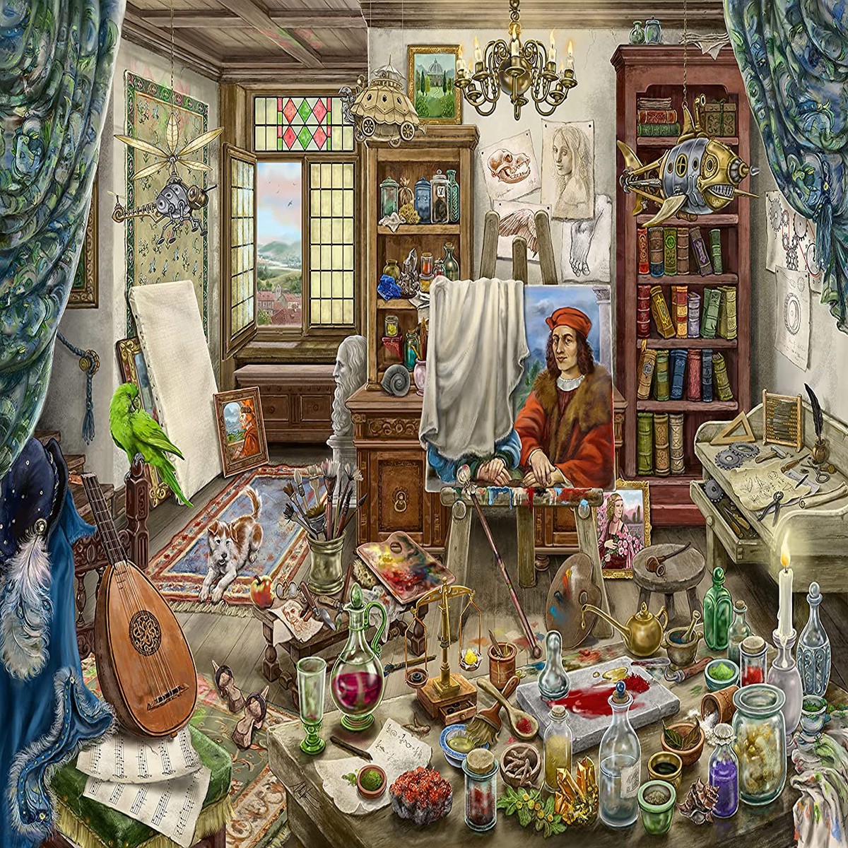 Ravensburger 167821 759 Pieces Escape 10 Artists Workshop