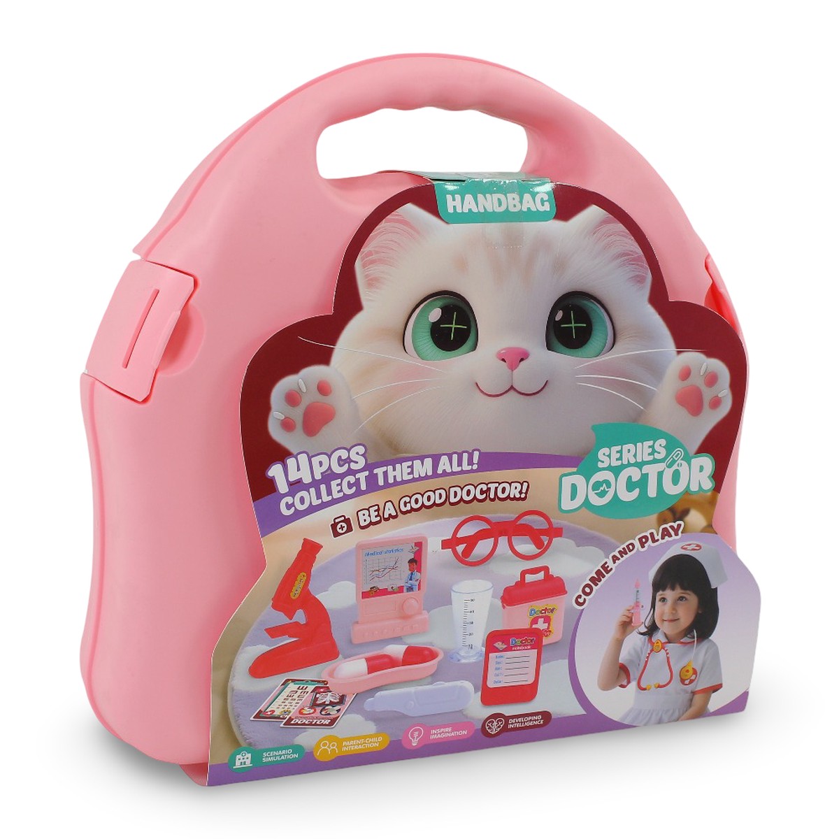Series Doctor Handbag Pink 14 Pcs