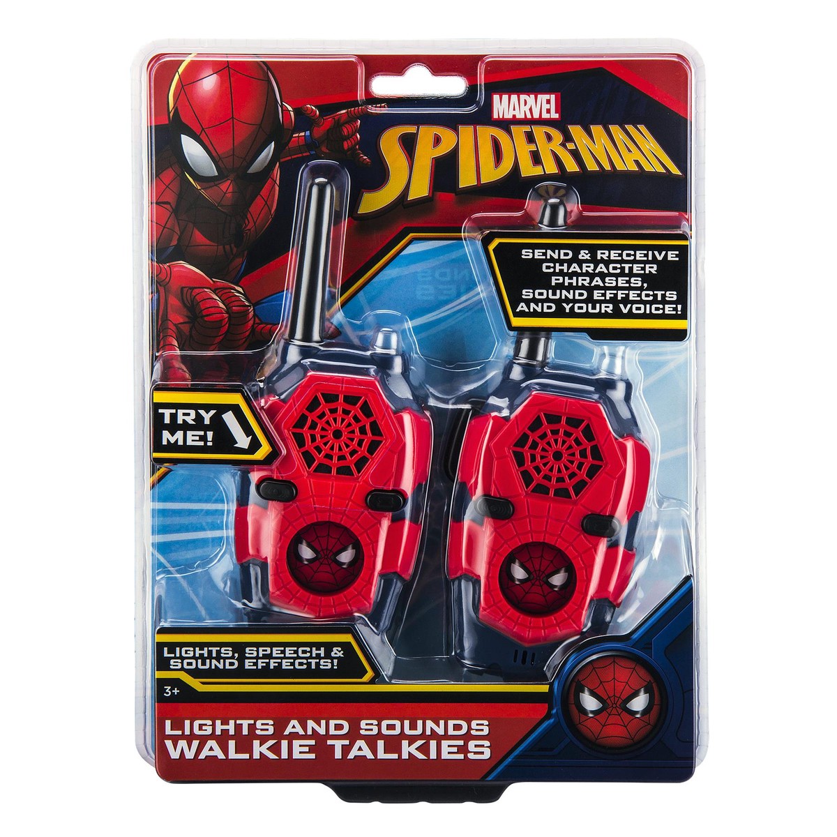 Spiderman Light Up Walkie Talkies