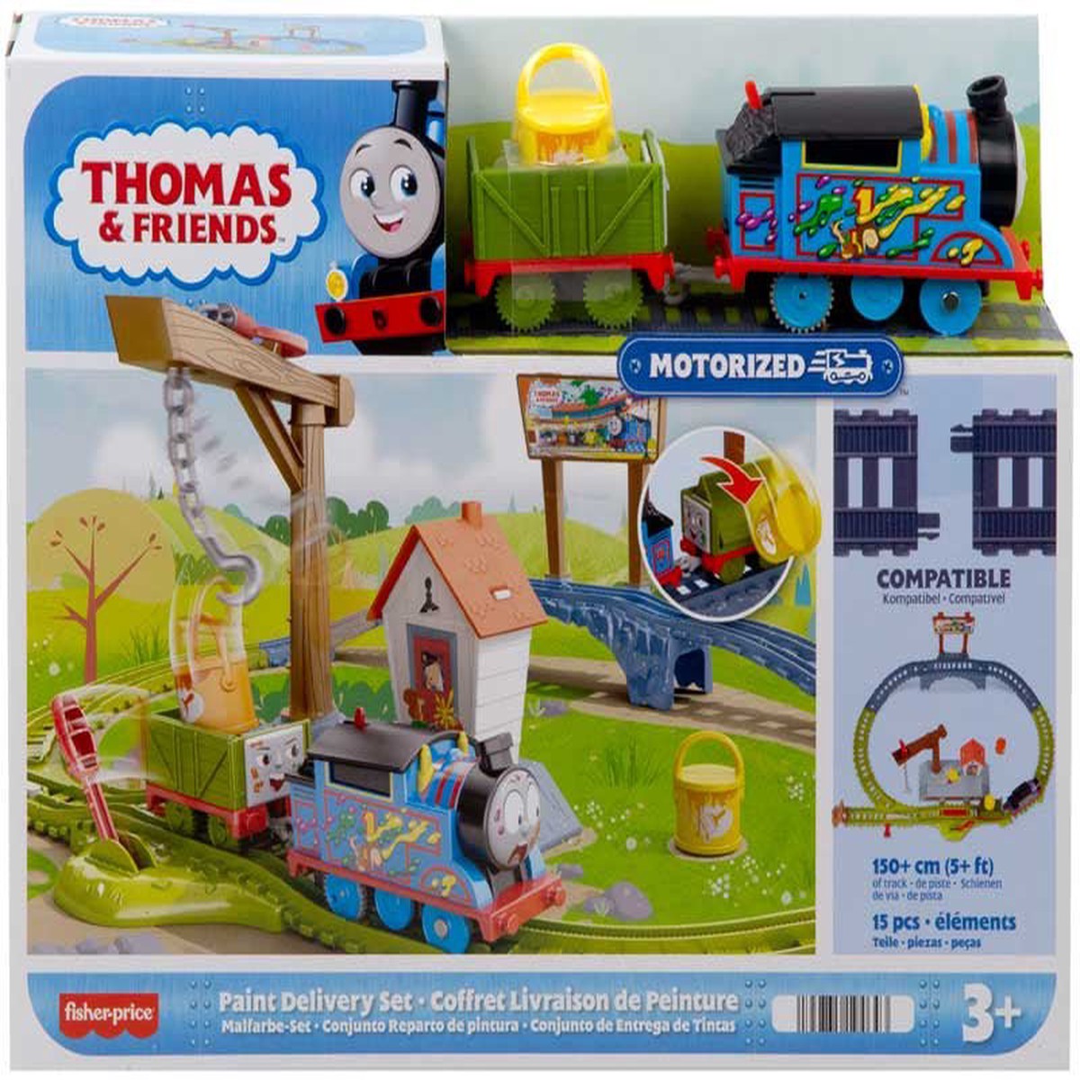 Thomas Friends Paint Delivery Set