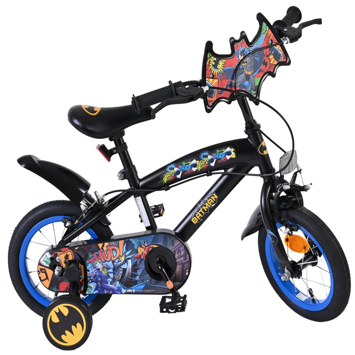 Batman Childrens 12inch Bike – Black