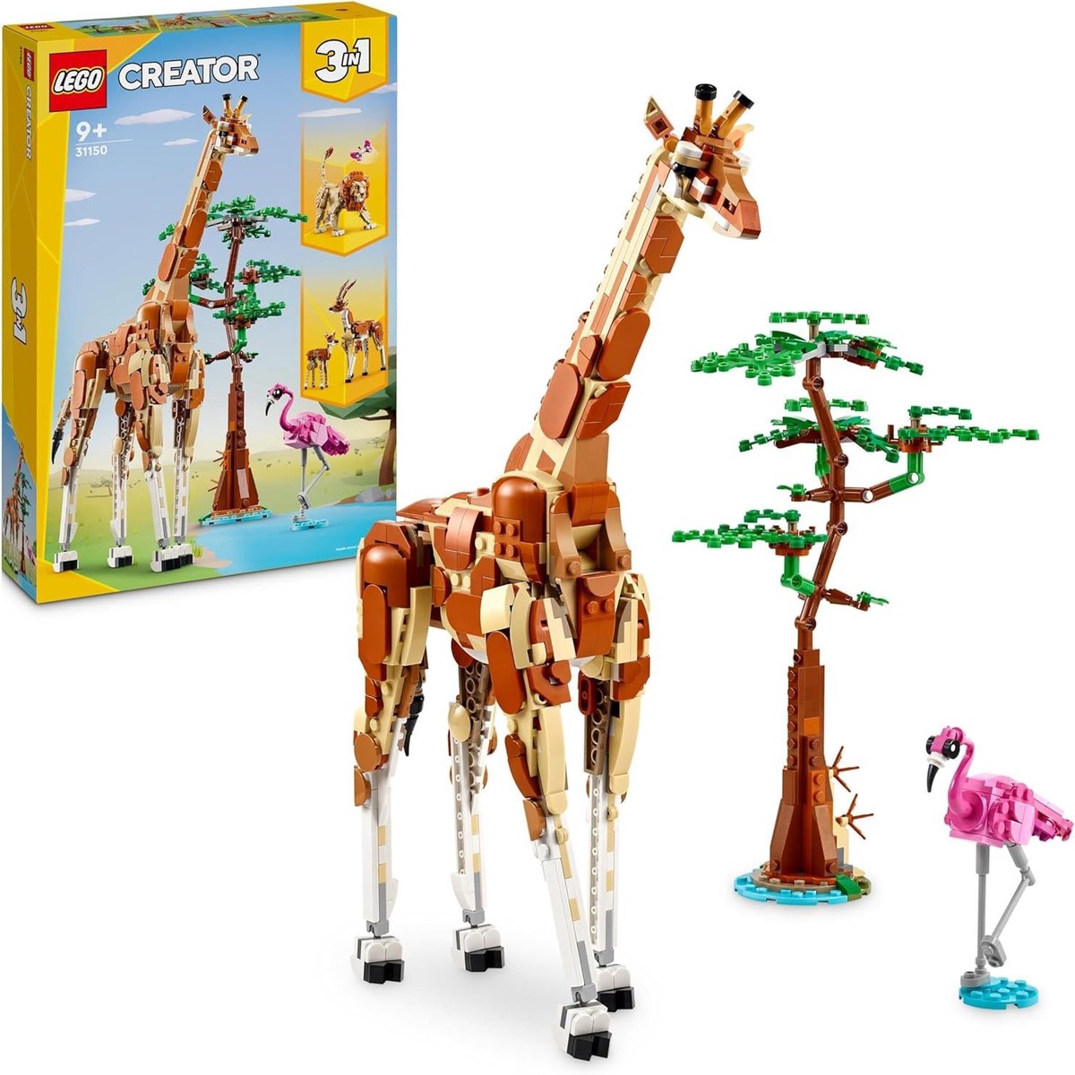 LEGO Creator 3in1Wild Safari Animals 31150