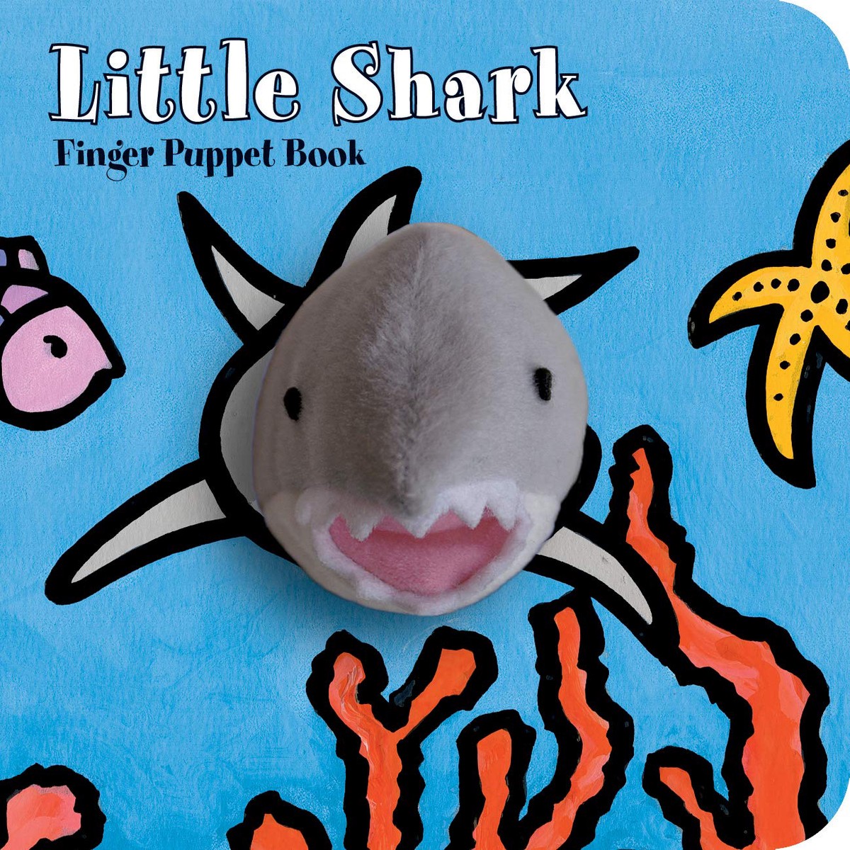 Little Shark Finger Puppet Book (Puppet Book for Baby Little Toy Board Book Baby Shark)