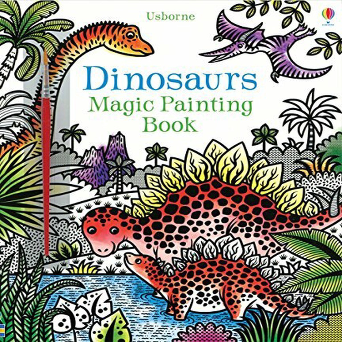 Magic Painting Book Dinosaurs