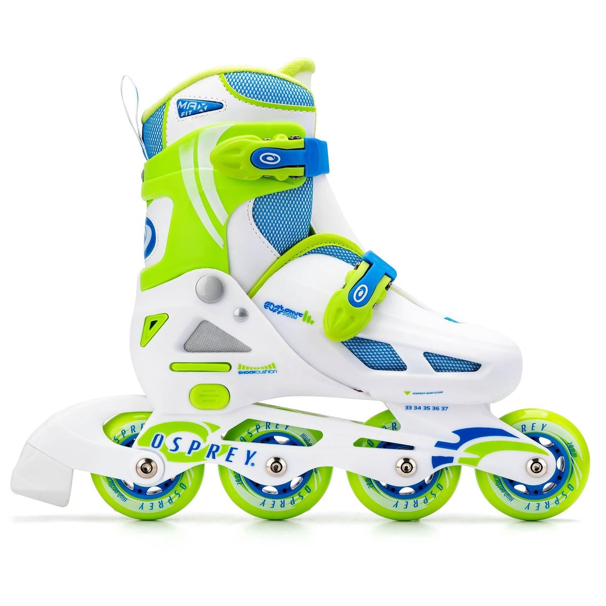 Osprey Adjustable Inline Skate – Velocity 1-4