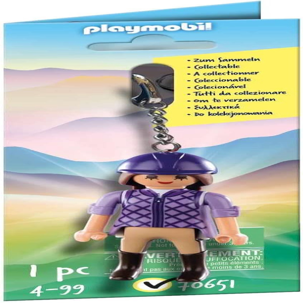 PLAYMOBIL 70651 Key Chain - Rider
