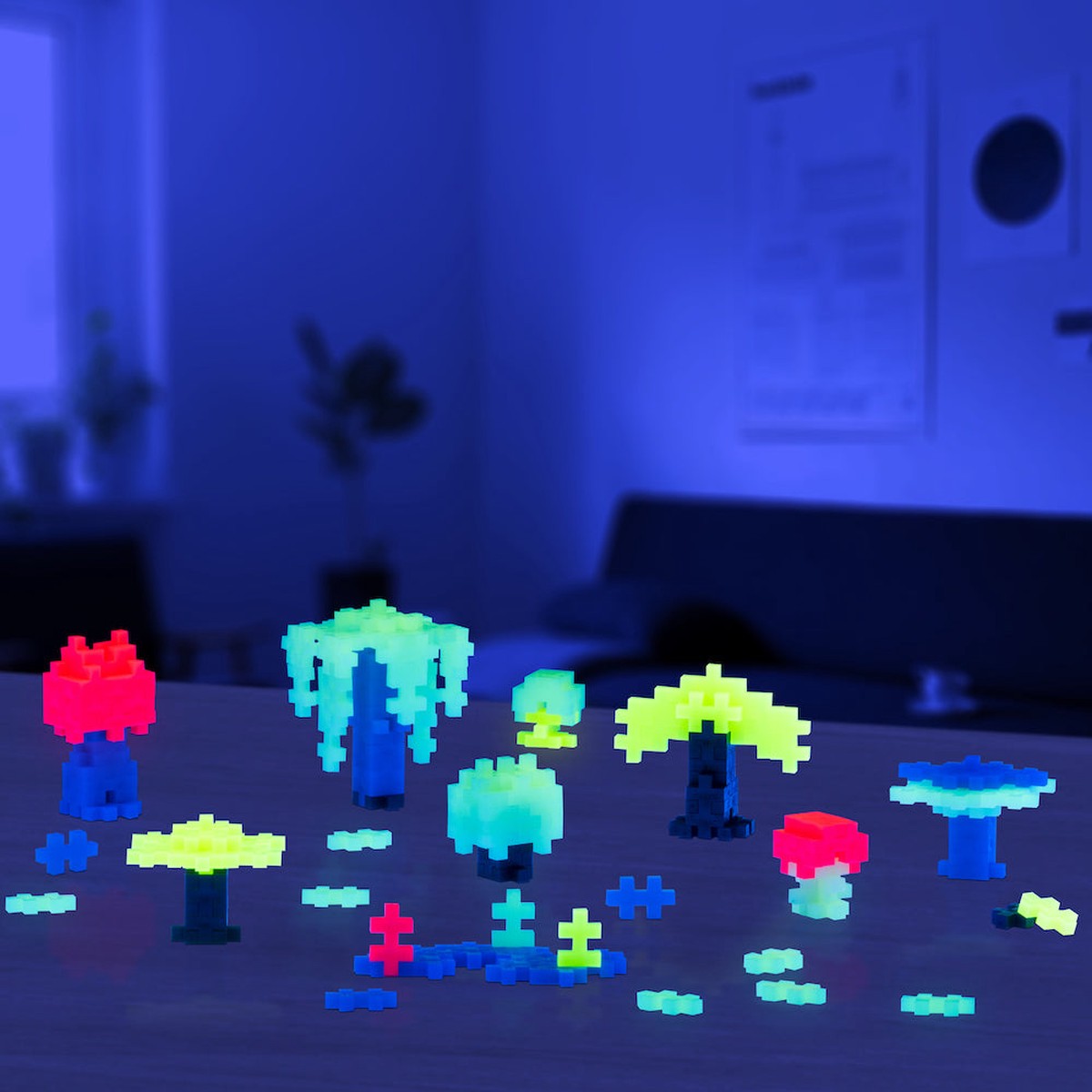 Plus-Plus Tube 70 pc – Glow Mix
