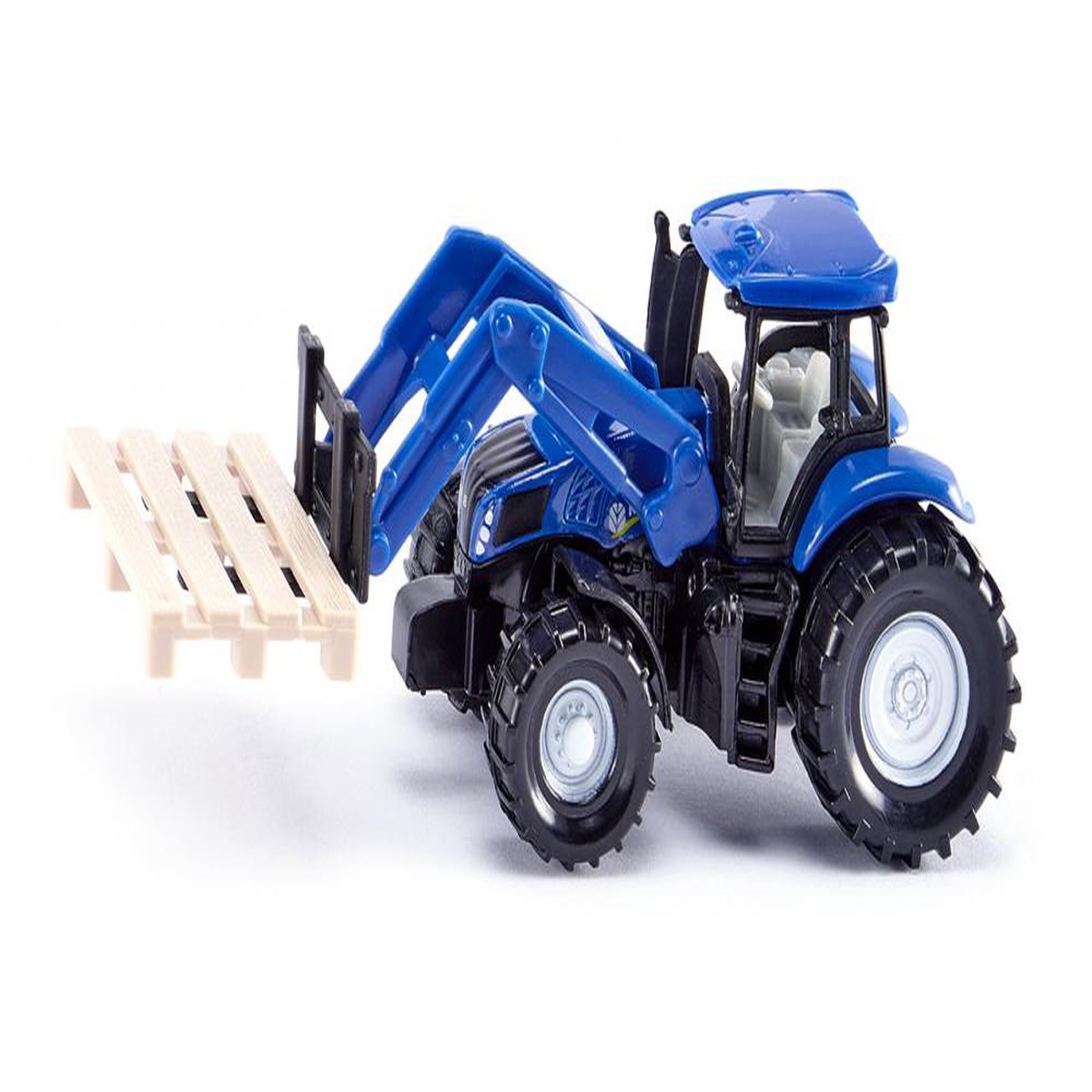 SIKU Tractor with fork for pallets and pallet