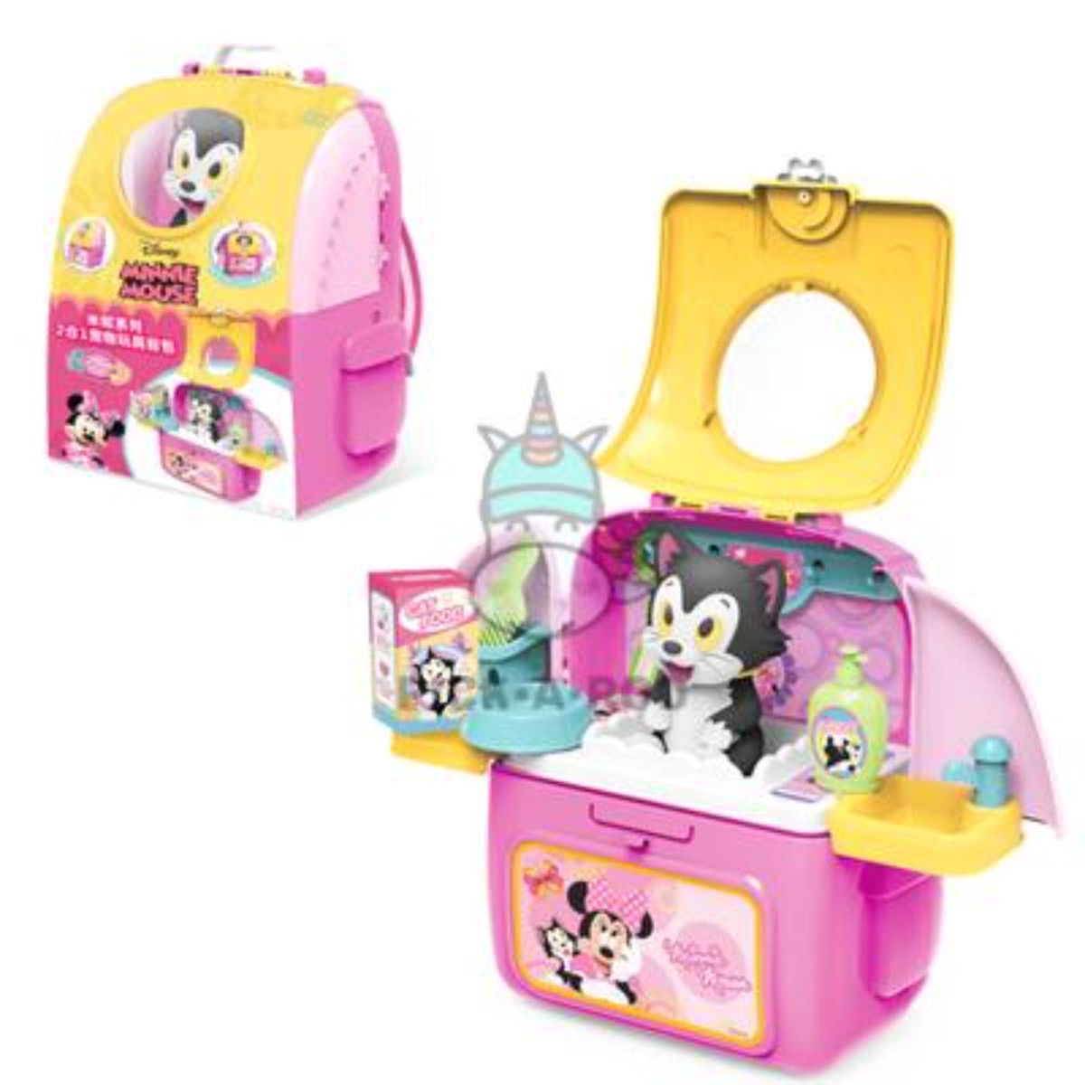 2-in-1 Minnie Mouse Pet Backpack Playset