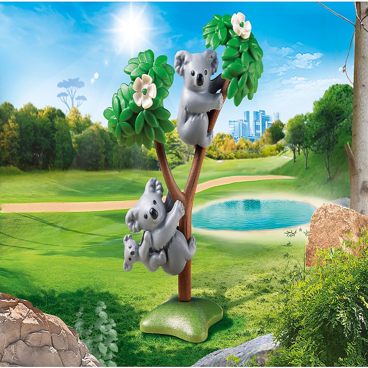 PLAYMOBIL 70352 My Petting Zoo-Koalas with Baby