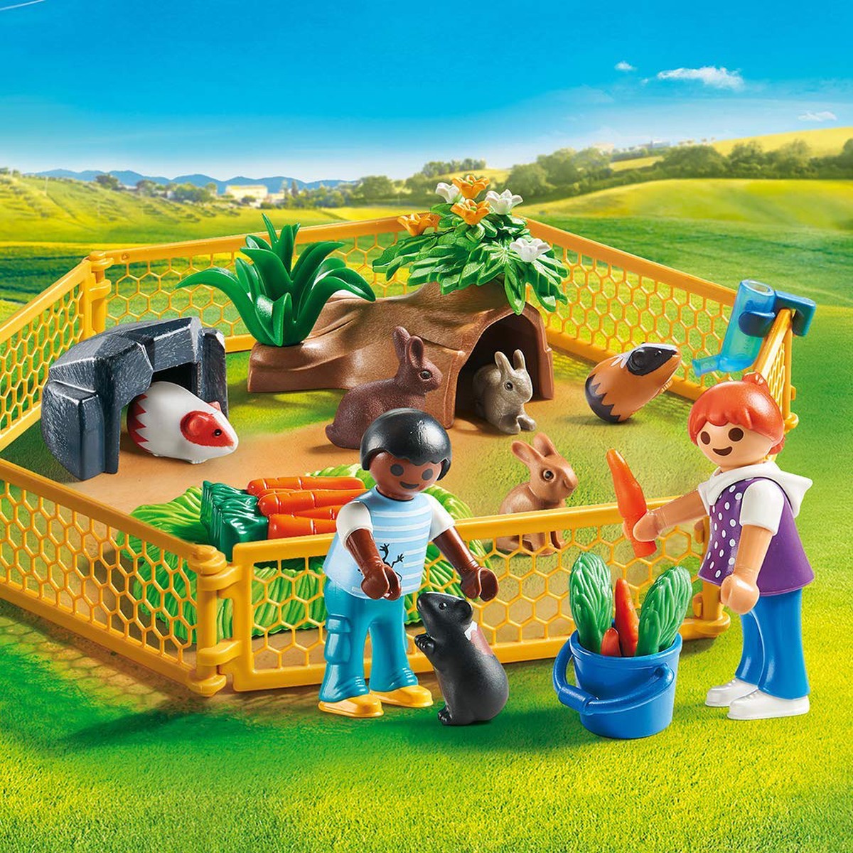 Playmobil Farm Animal Enclosure