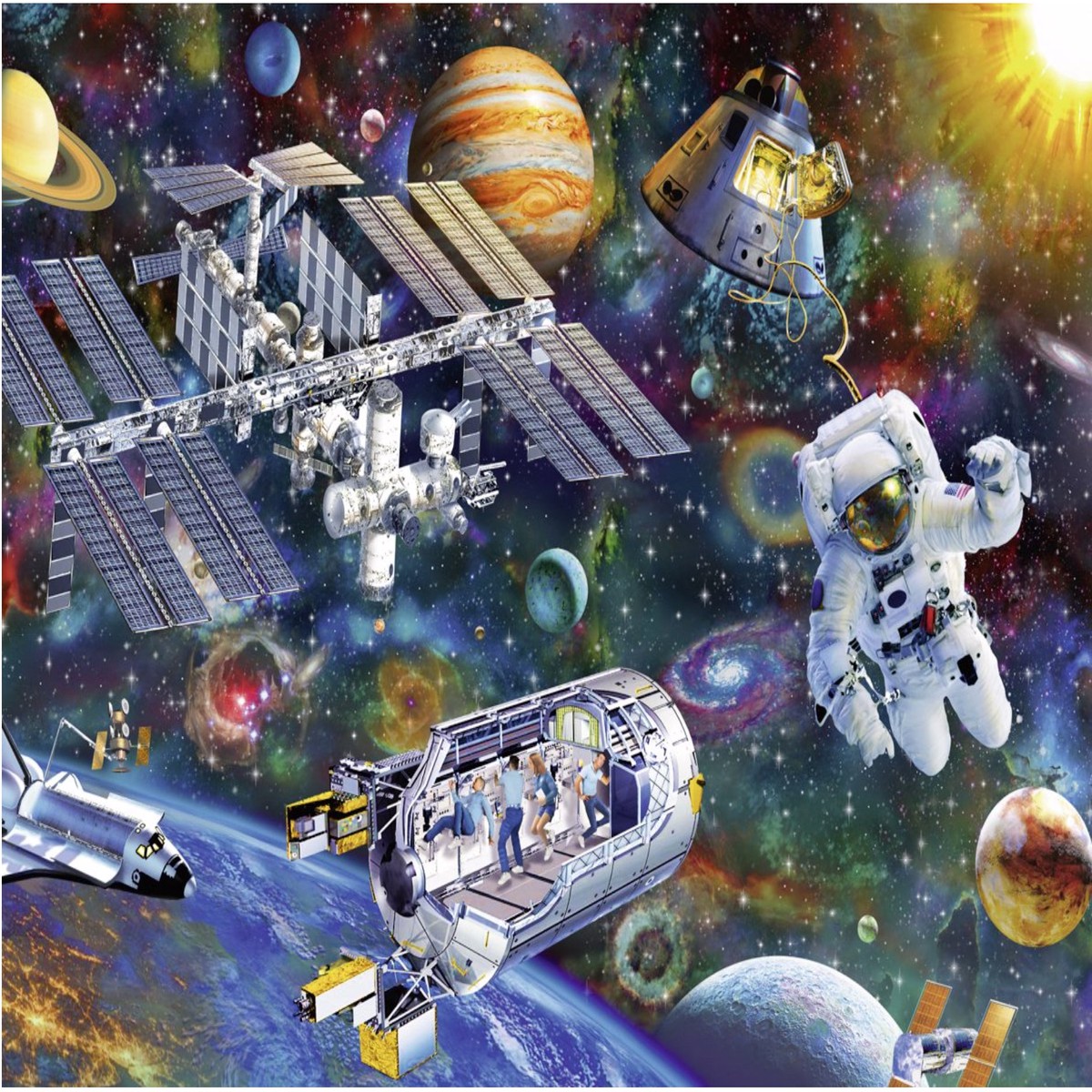 Ravensburger 200 XXL P Cosmic Exploration