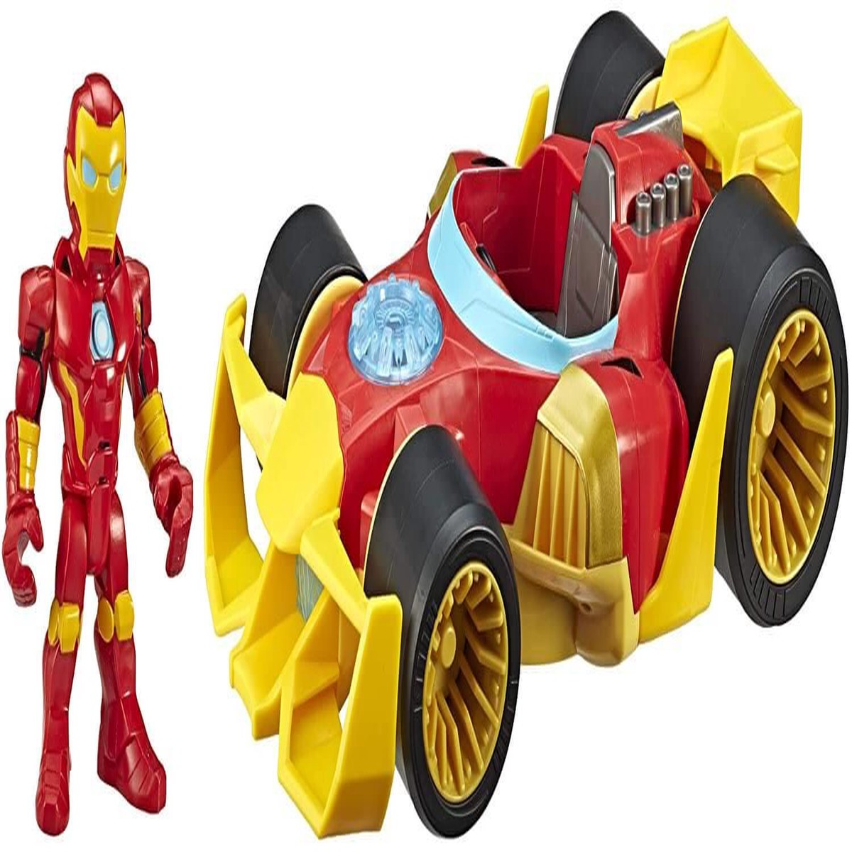 Superhero Adventures Iron Man Figure Deluxe Vehicle