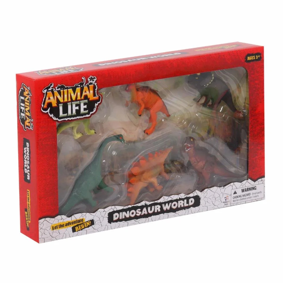 Animal Life Dinosaur World Dinosaurs – 6Pcs