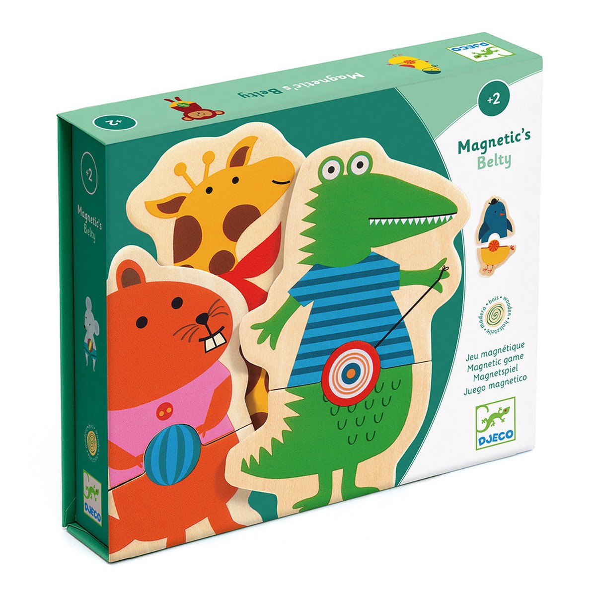 DJECO Belty – Educational Wooden Games