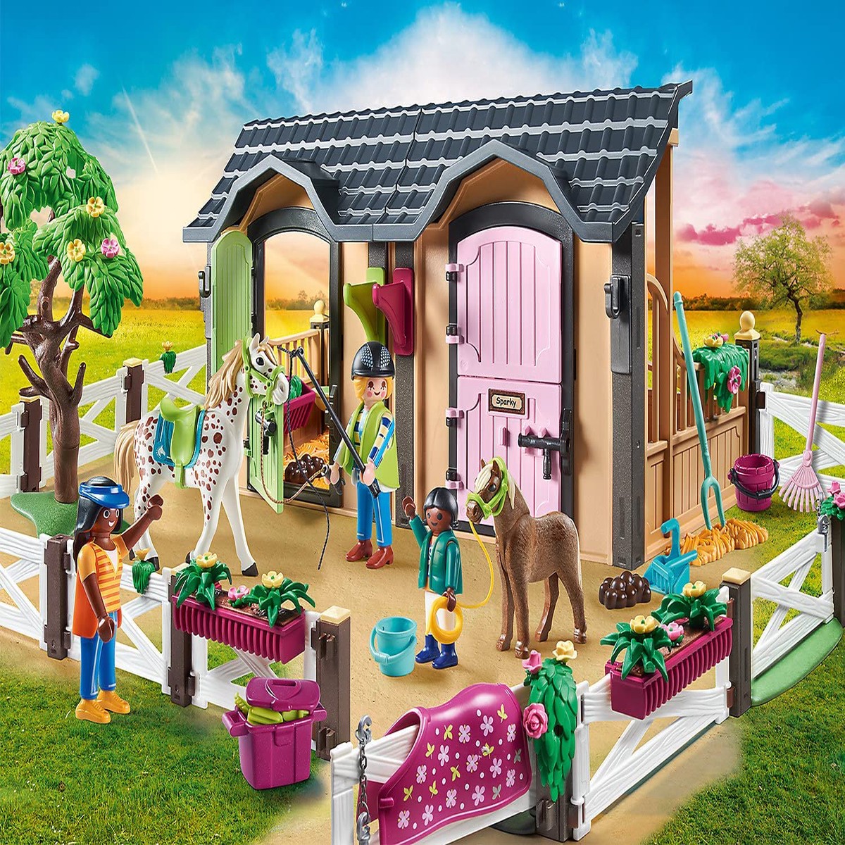 PLAYMOBIL 70995 Horse World-Horseback Riding Lessons