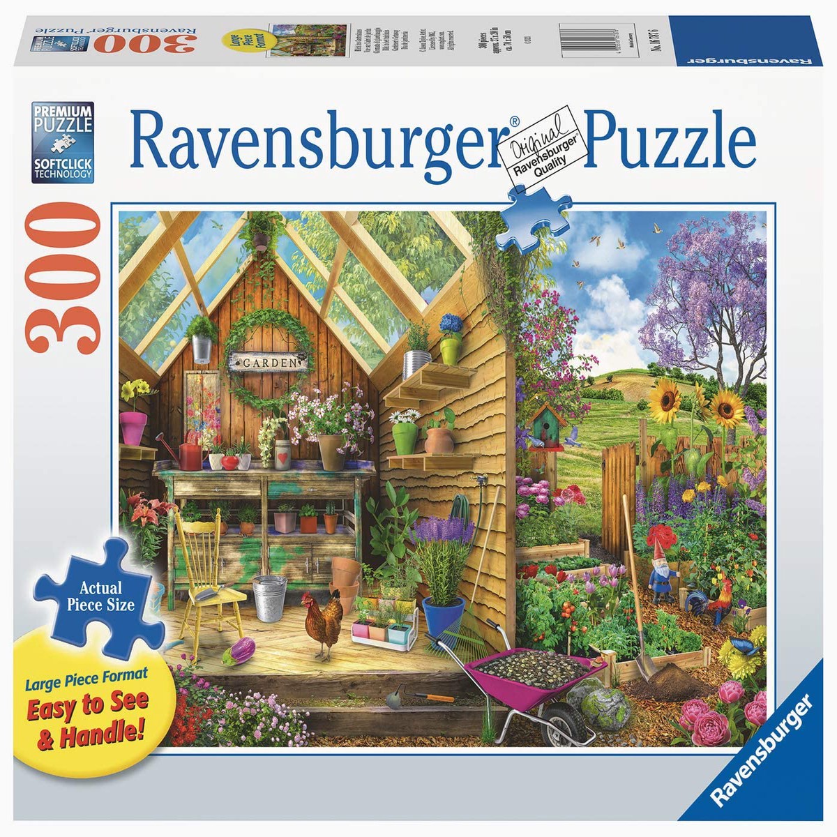 Ravensburger Large Format - 300pc Gardeners Getaway