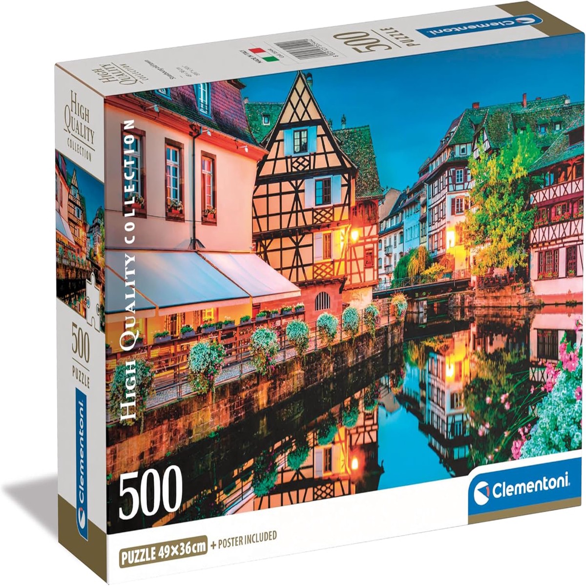 Clemintomi Strasbourg Old Town 500 Piece Jigsaw