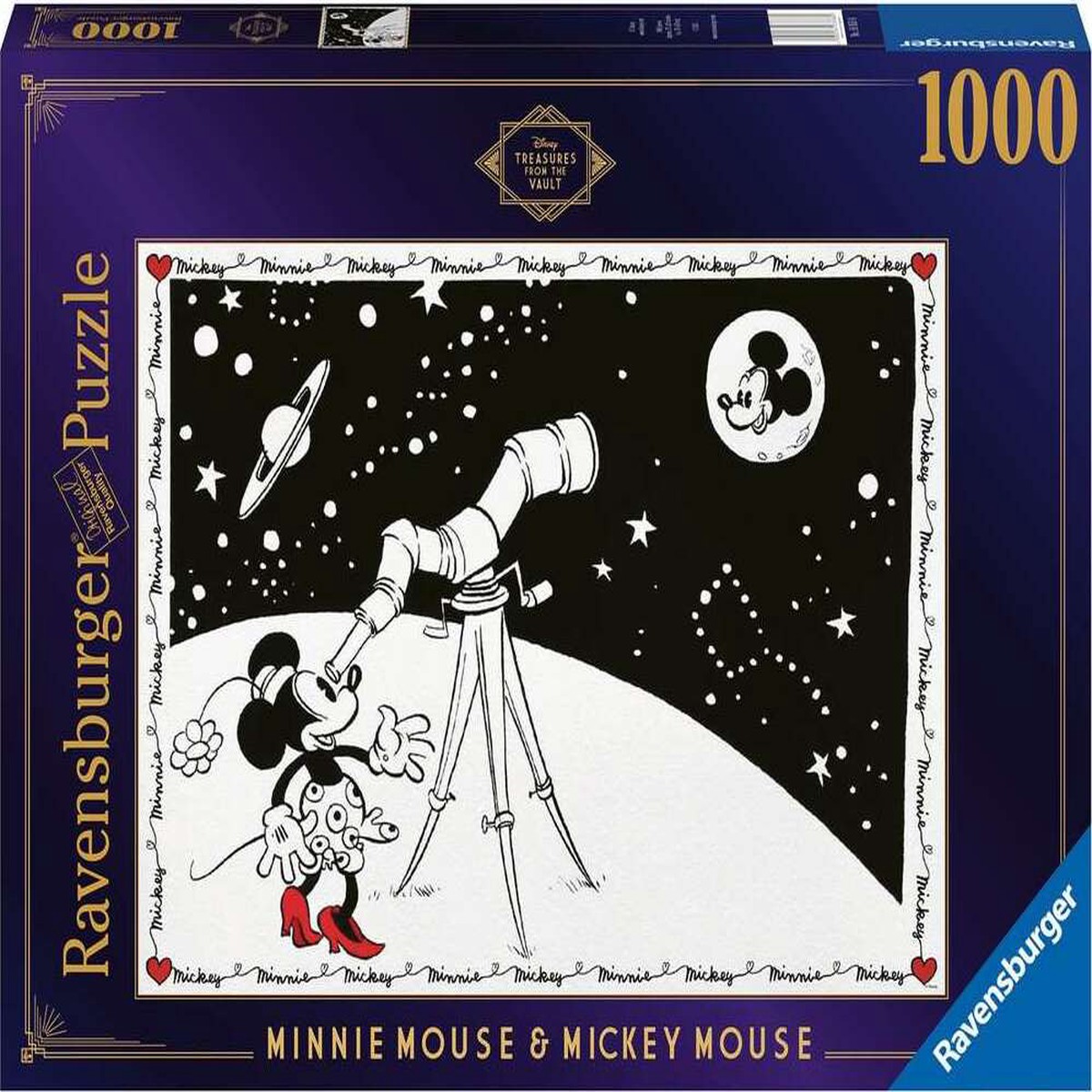 Disney Vault Minnie Mouse Mickey Mouse (1000 pc Puzzle)