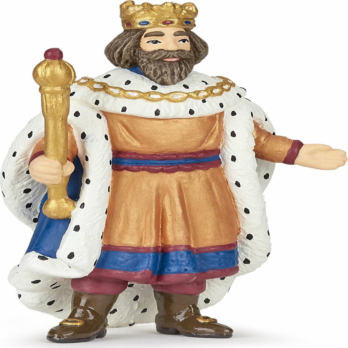 King With Gold Sceptre