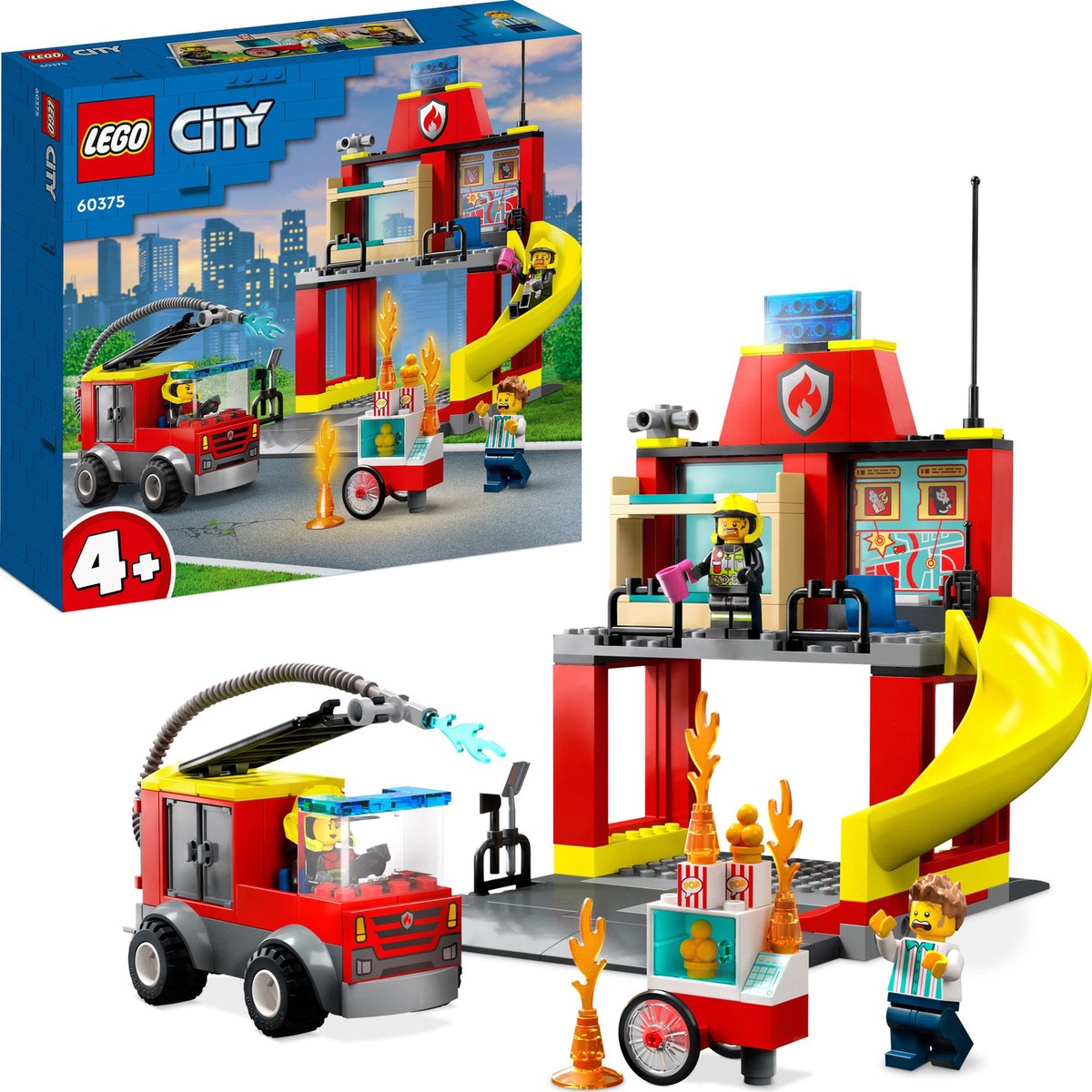 LEGO City Fire Fire Station and Fire Truck