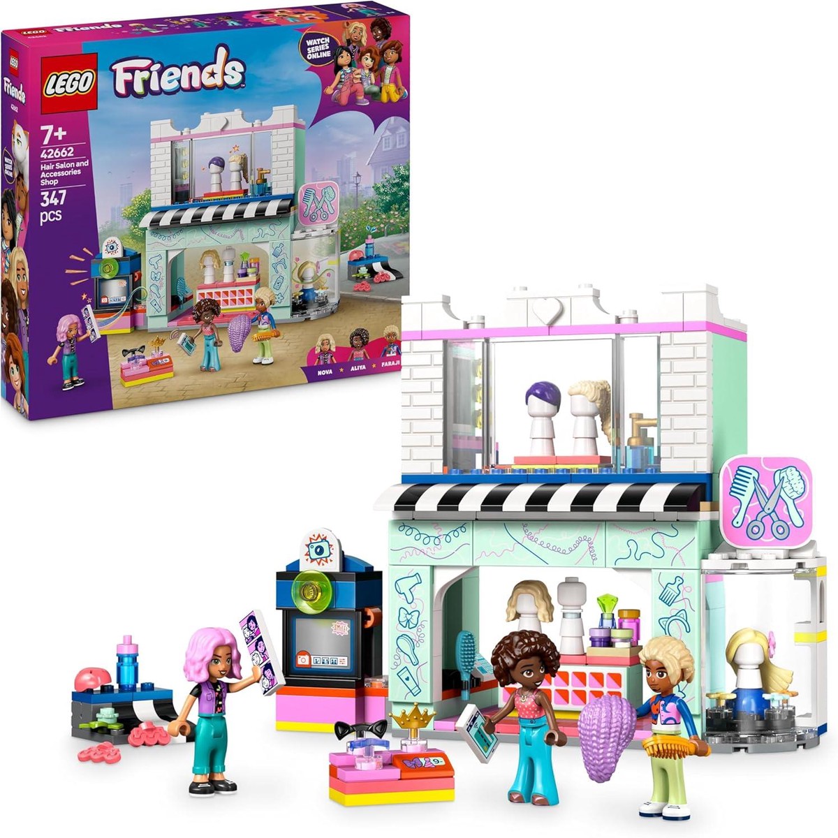 LEGO Friends Hair Salon and Accessories Shop 42662