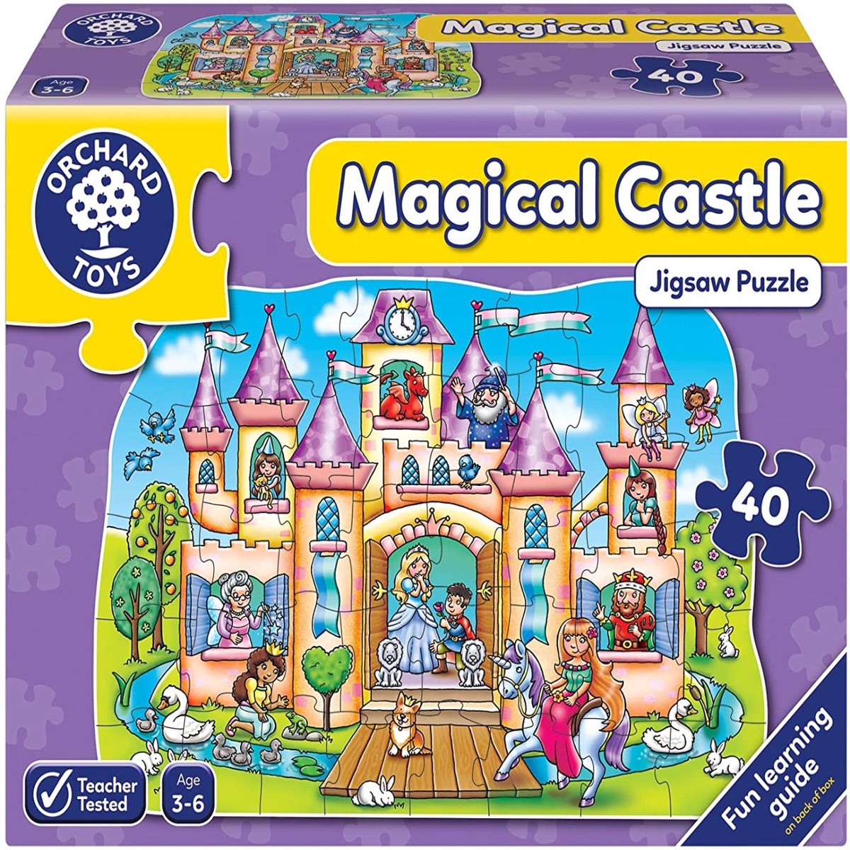 Orchard Toys 263 Magic Castle 40 Piece Floor Puzzle