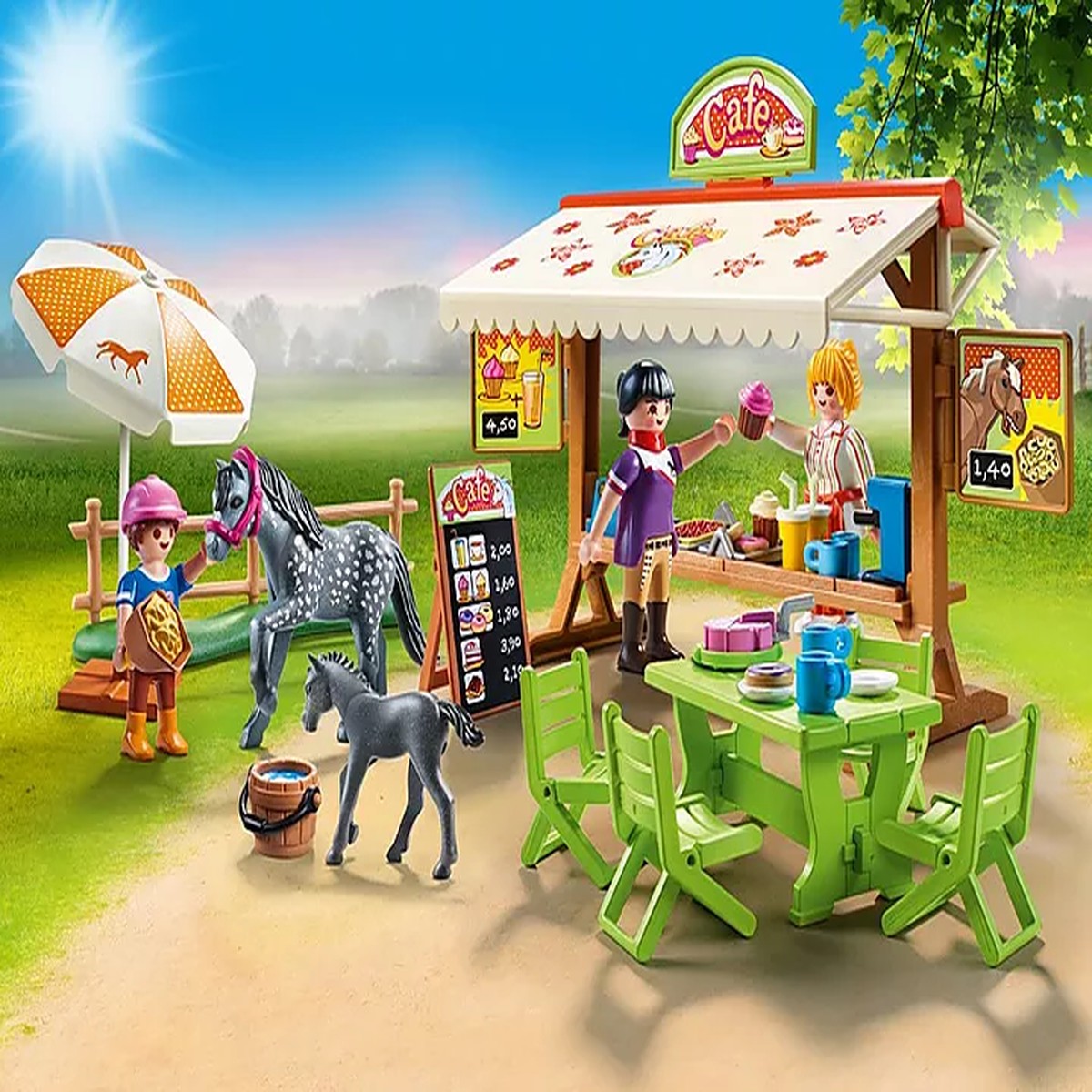 Playmobil 70519 Pony Farm-Pony Caf