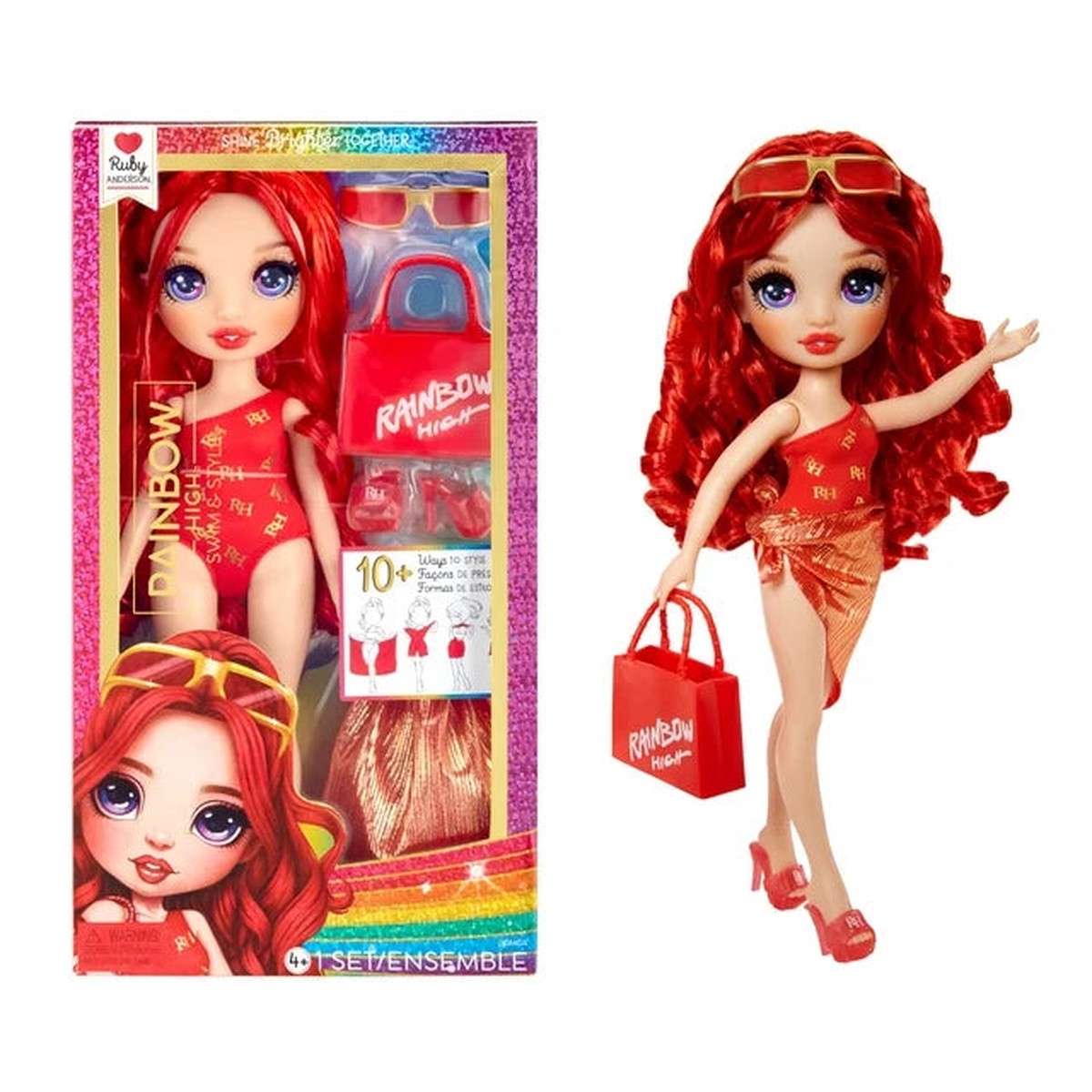 Rainbow High Swim Style Pop – Ruby Anderson