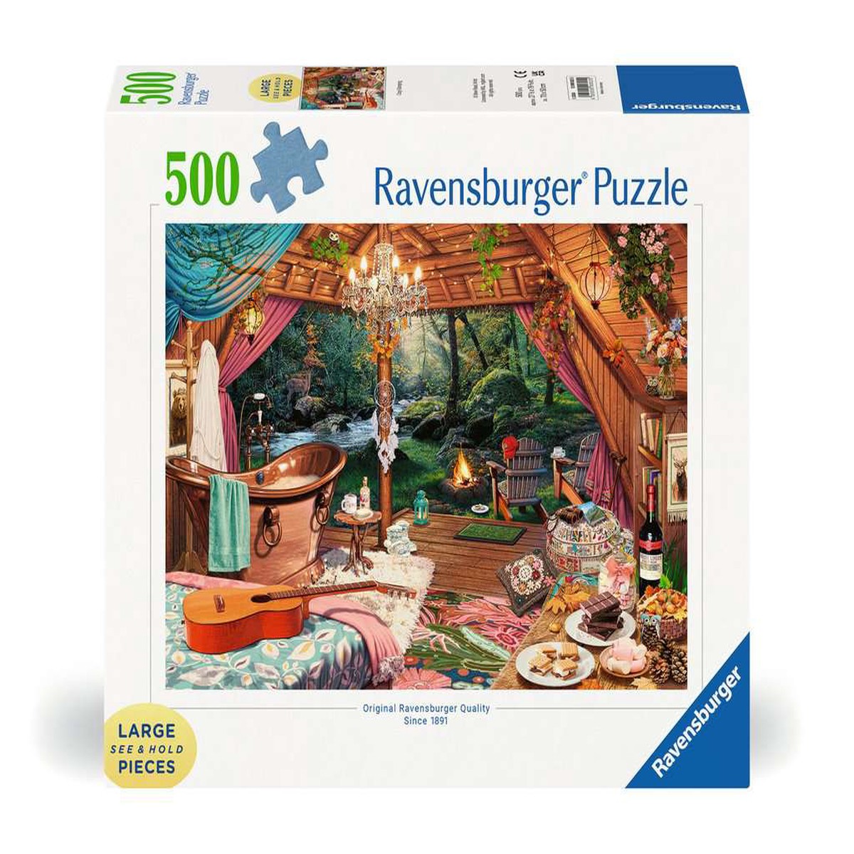 Ravensburger Large Format - 500pc Cozy Glamping