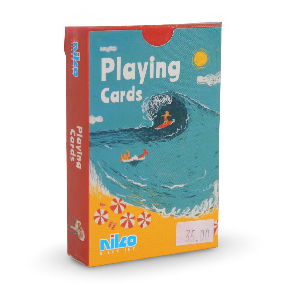 Summer Playing Cards Classic 52-Card Deck with Beach Design