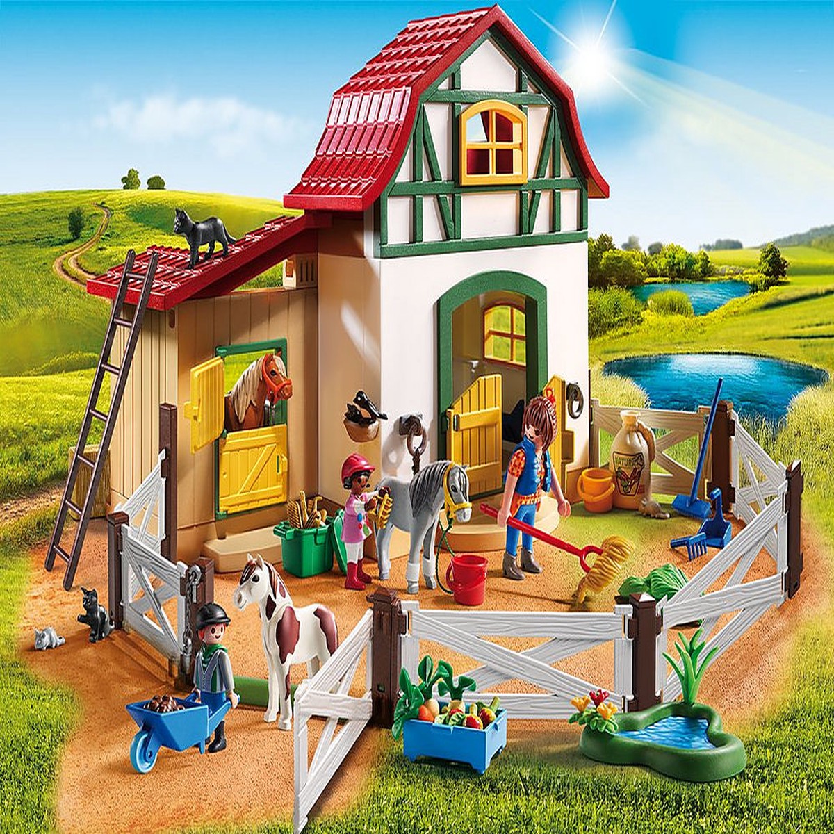 PLAYMOBIL Horse Farm - Pony Horse Farm