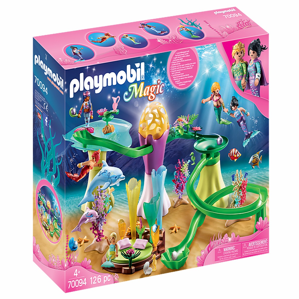 PLAYMOBIL Mermaid Cove with Illuminated Dome