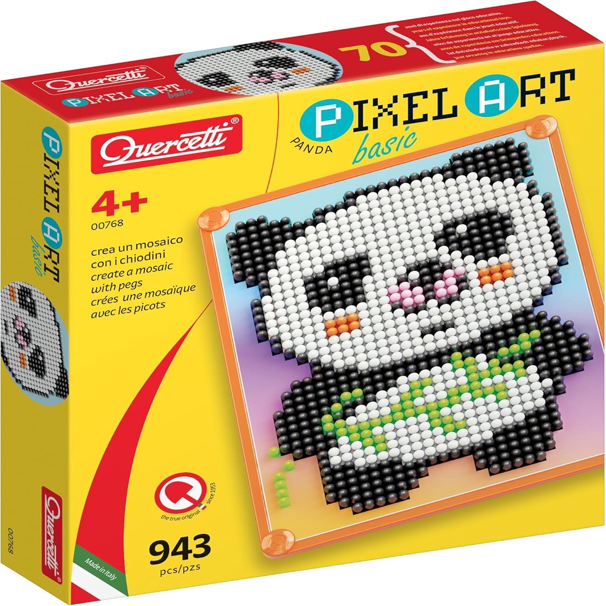 Quercetti 0768 Pixel Art Basic Panda