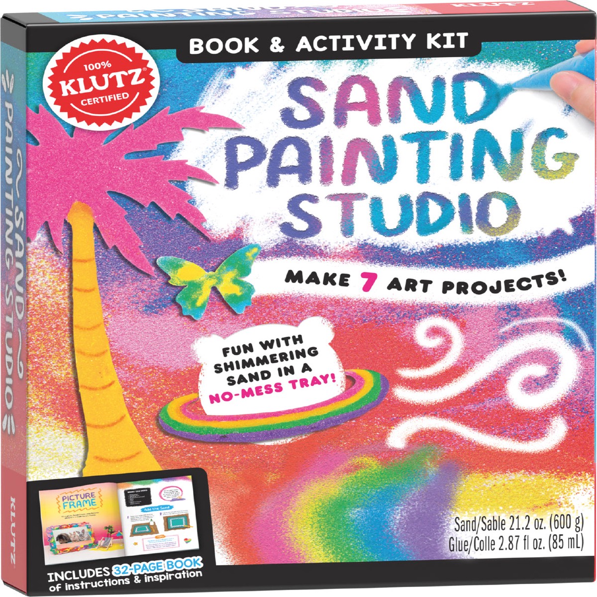 Sand Painting Studio Book Activity Kit