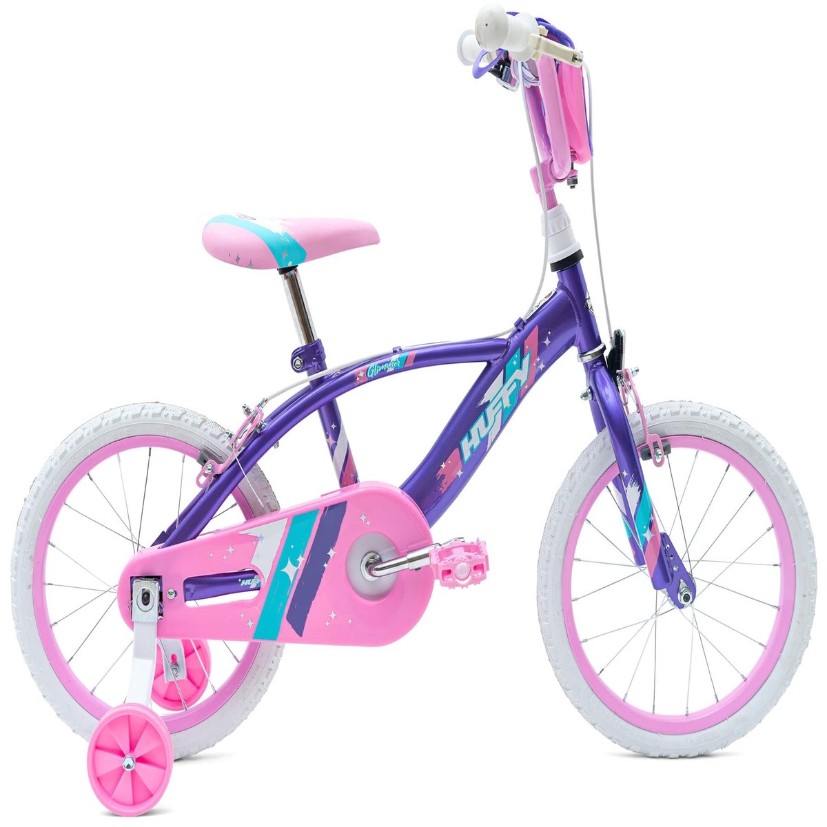 Huffy Glimmer 16 Inch Purple Pink Bike