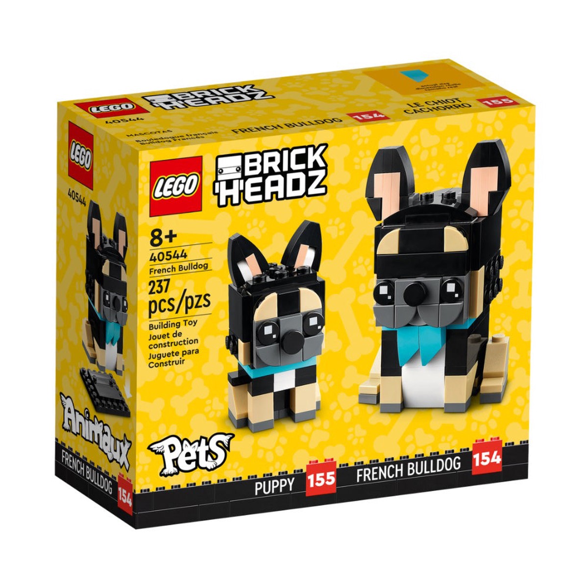 LEGO Pets – French Bulldog BrickHeadz