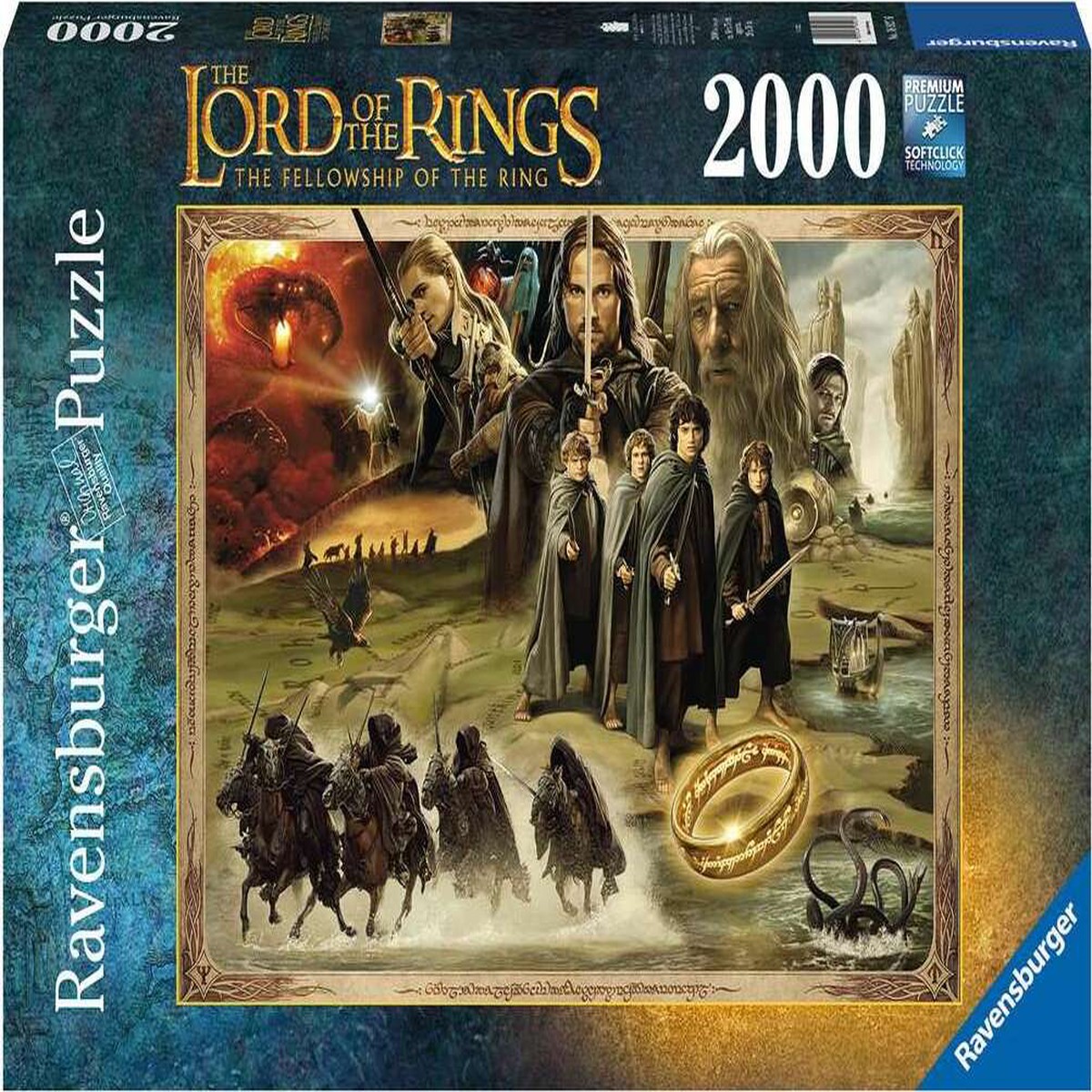 Lord of the Rings The Fellowship of the Ring (2000 pc Puzzle)