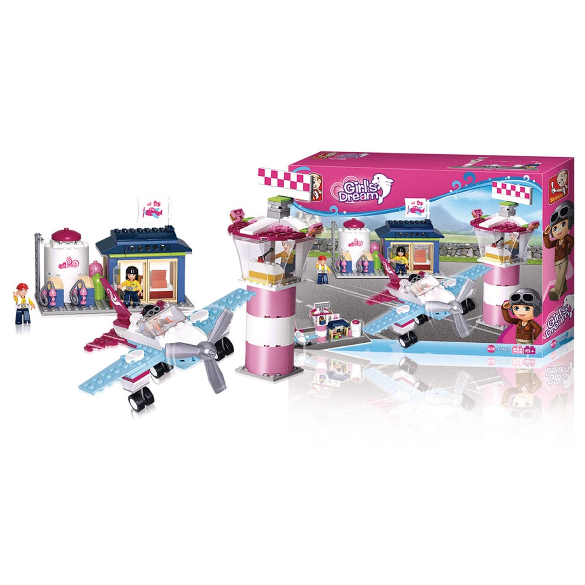 Sluban Fantasy Flying Club Building Blocks Set – 284 Pcs