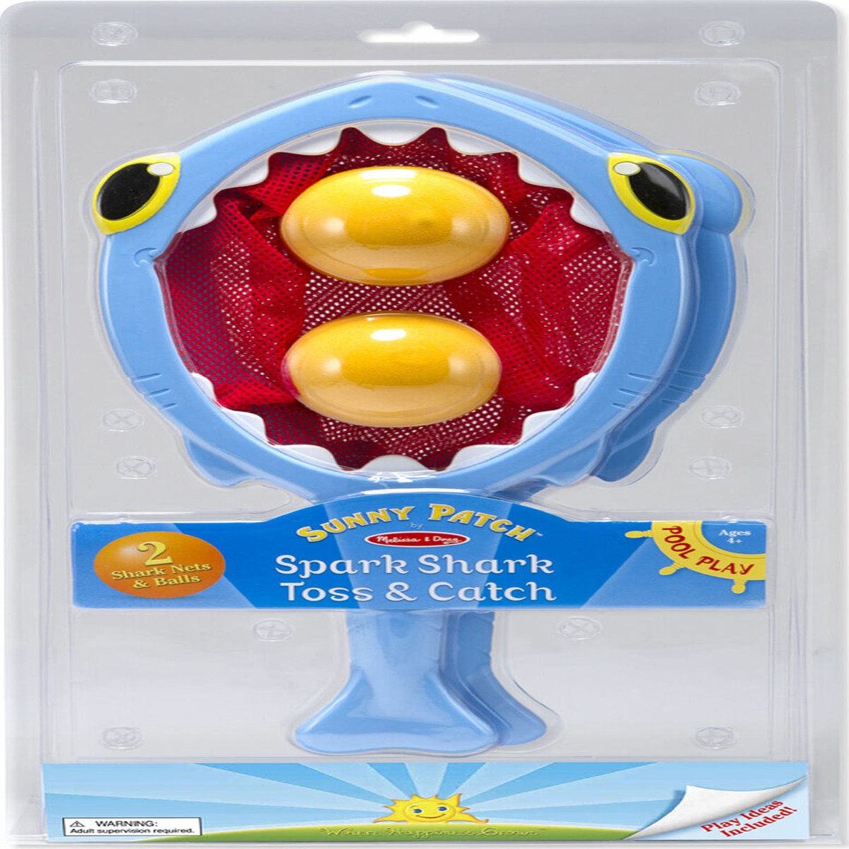 Spark Shark Toss Catch Pool Toy