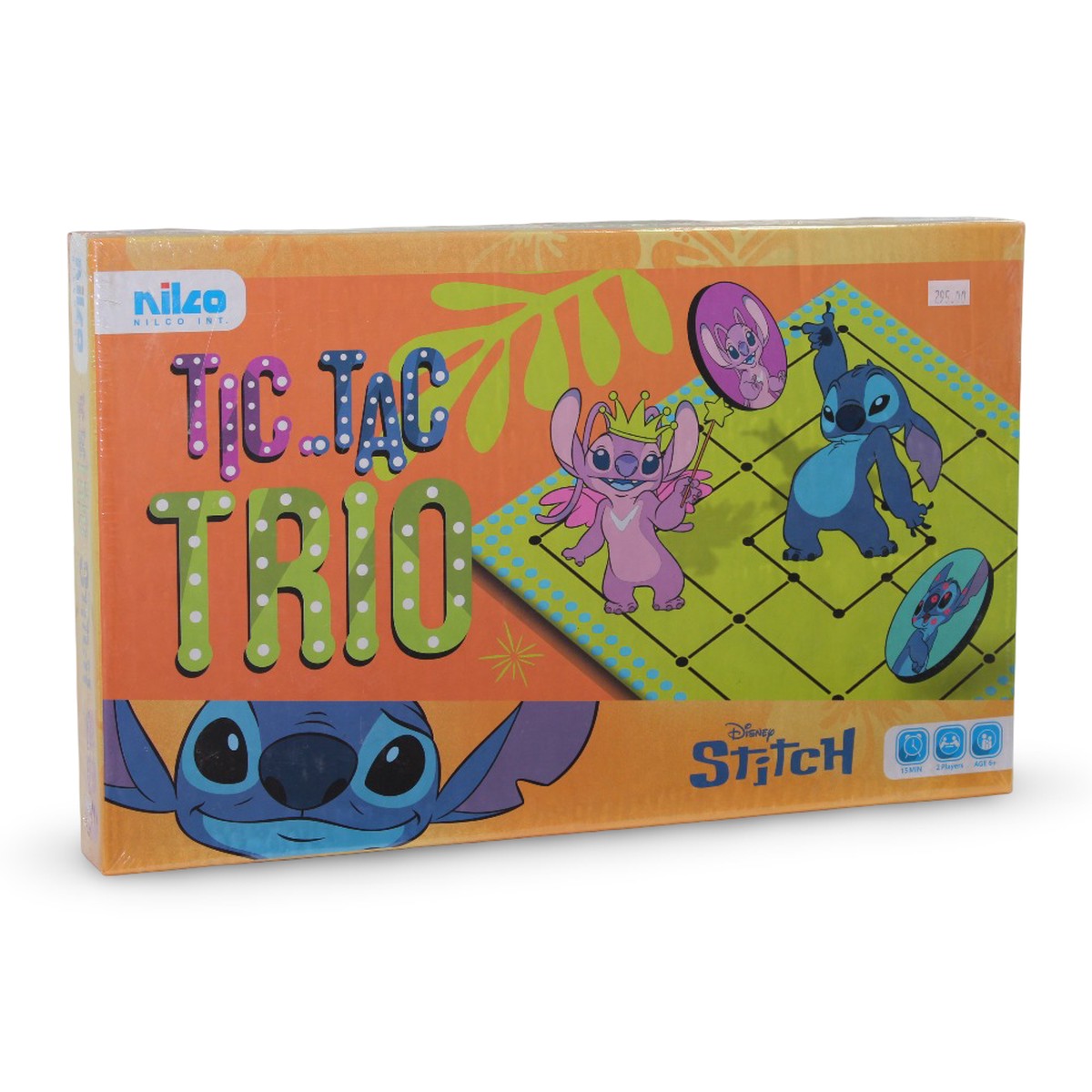 Stitch Tic Tac Trio Board Game