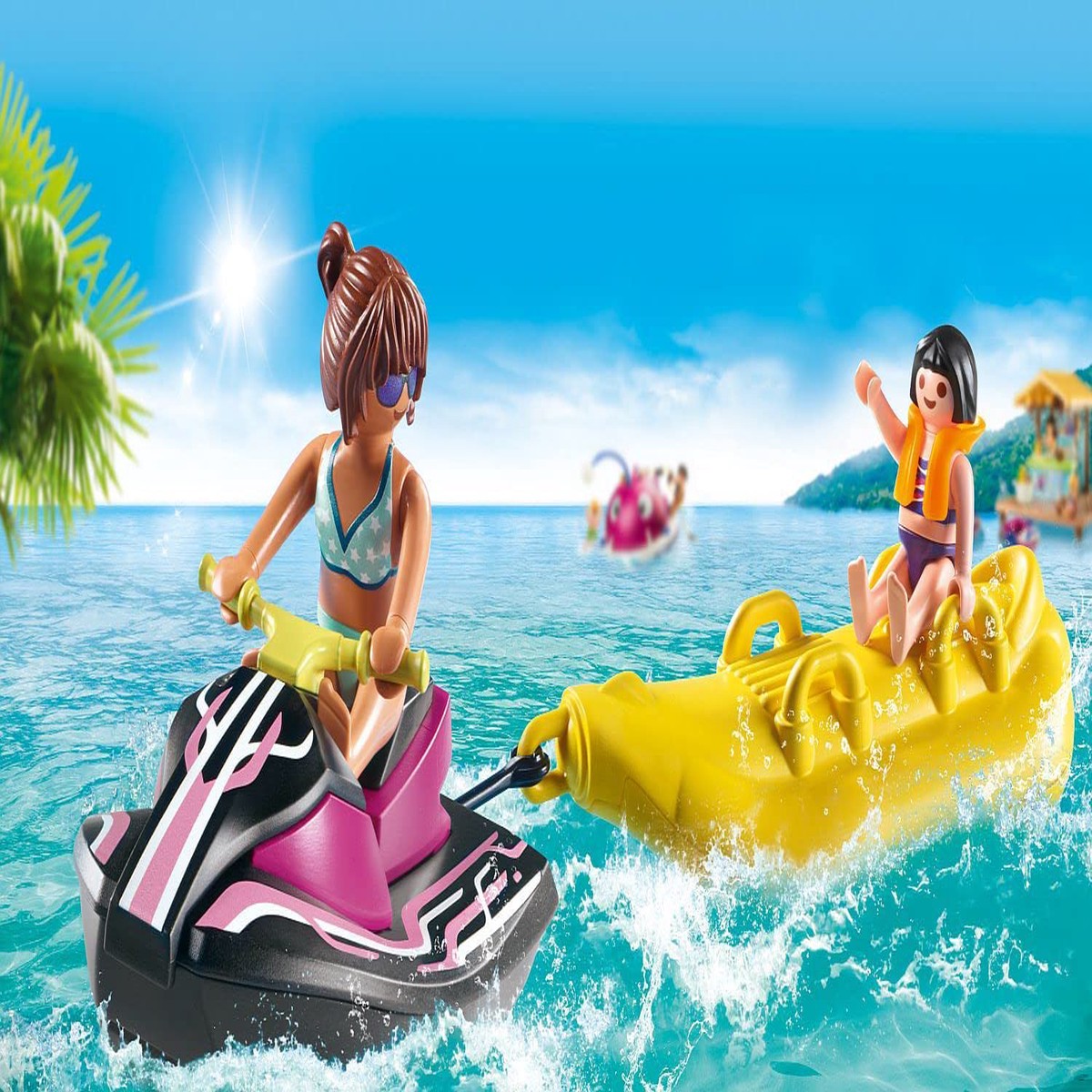 Playmobil 70906 Starter Pack Aqua Scooter wBanana Boat