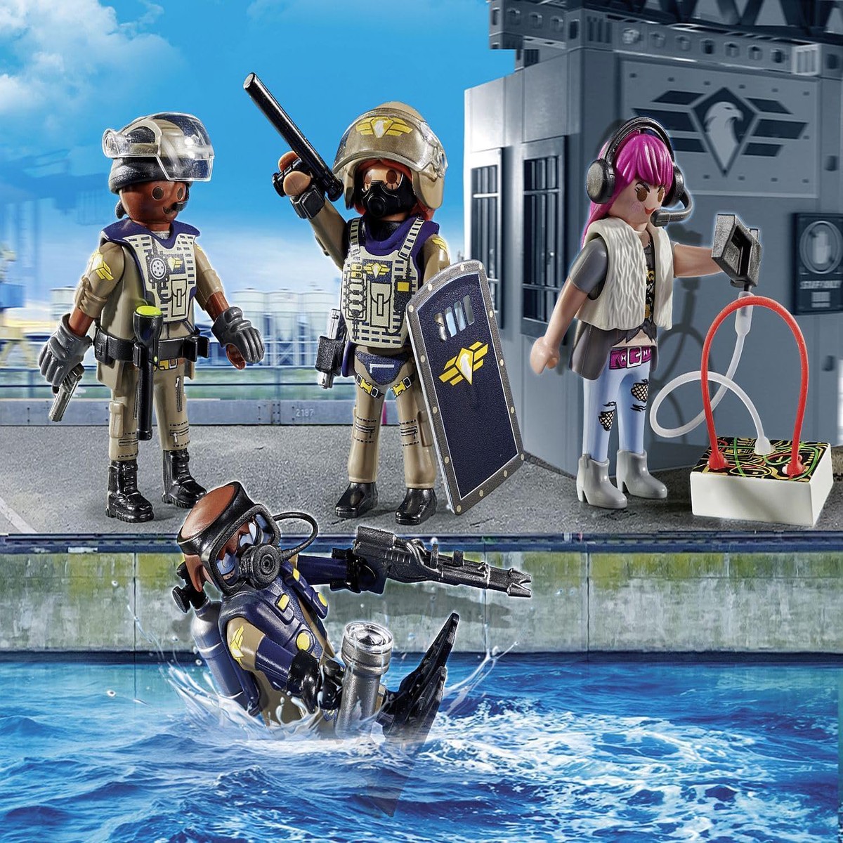 PLAYMOBIL 71146 Tactical Unit - Figure Set