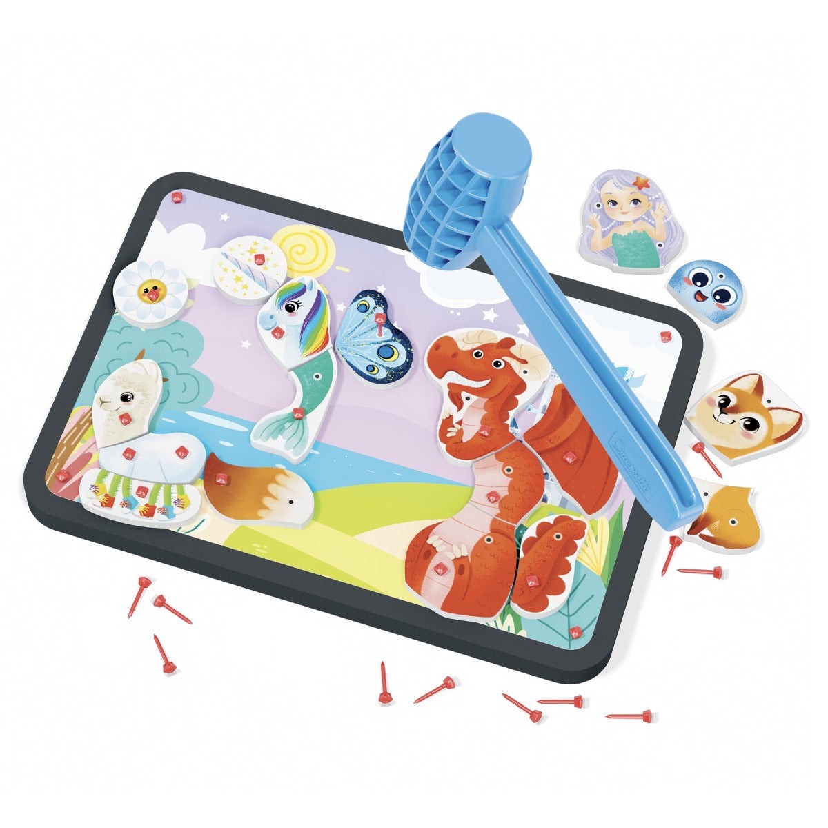 Quercetti 2860 TAP TAP Animals Play Creativo