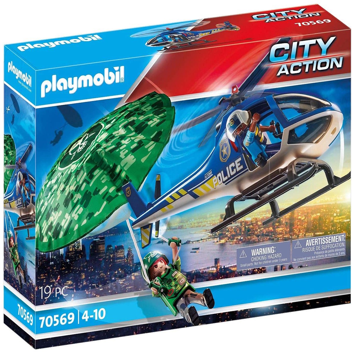 70569 Police Parachute Search