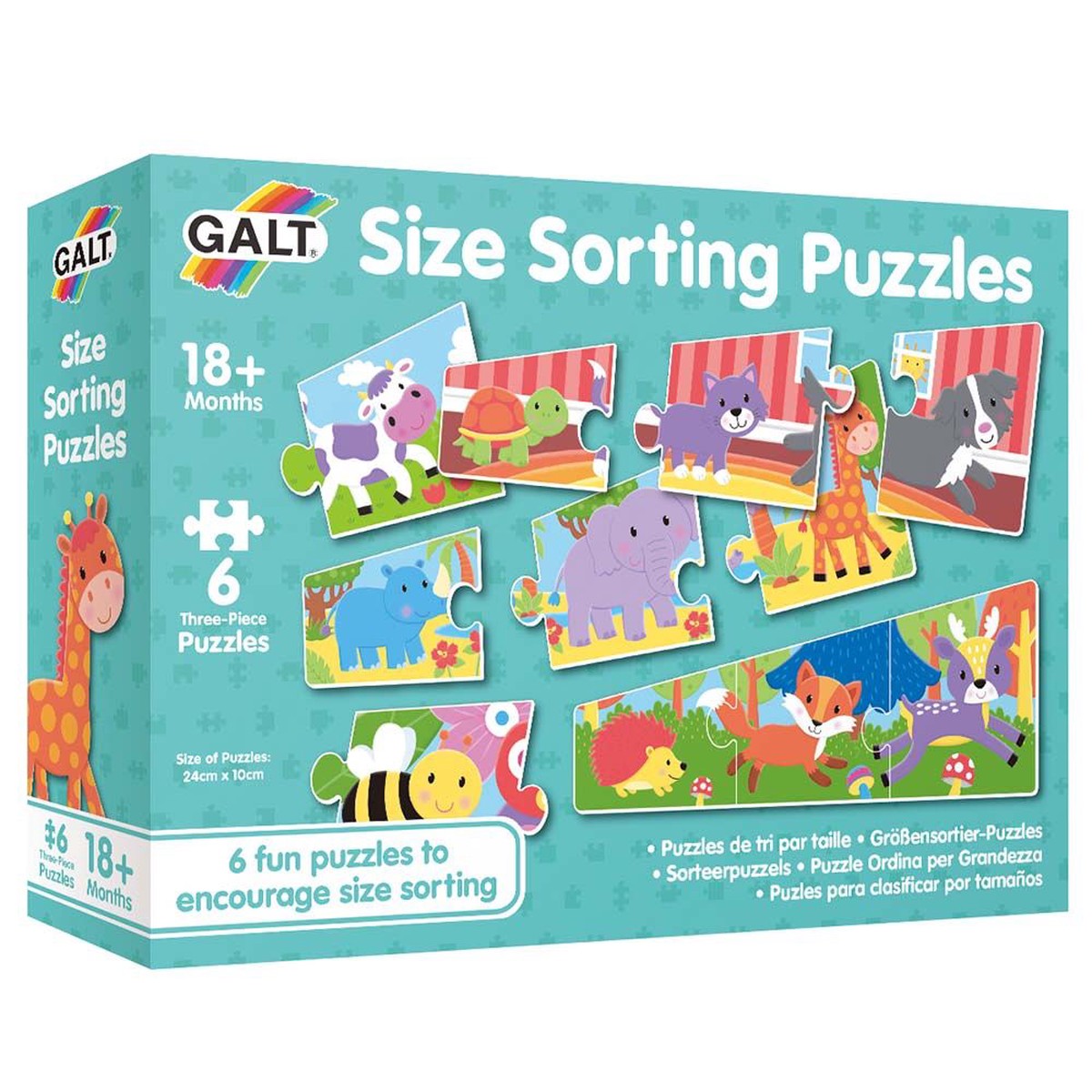 Galt Size Sorting Puzzles