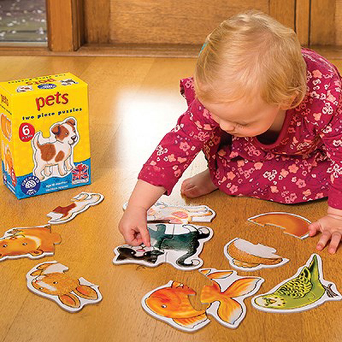 Orchard Toys First Puzzle - 2 Piece Pets