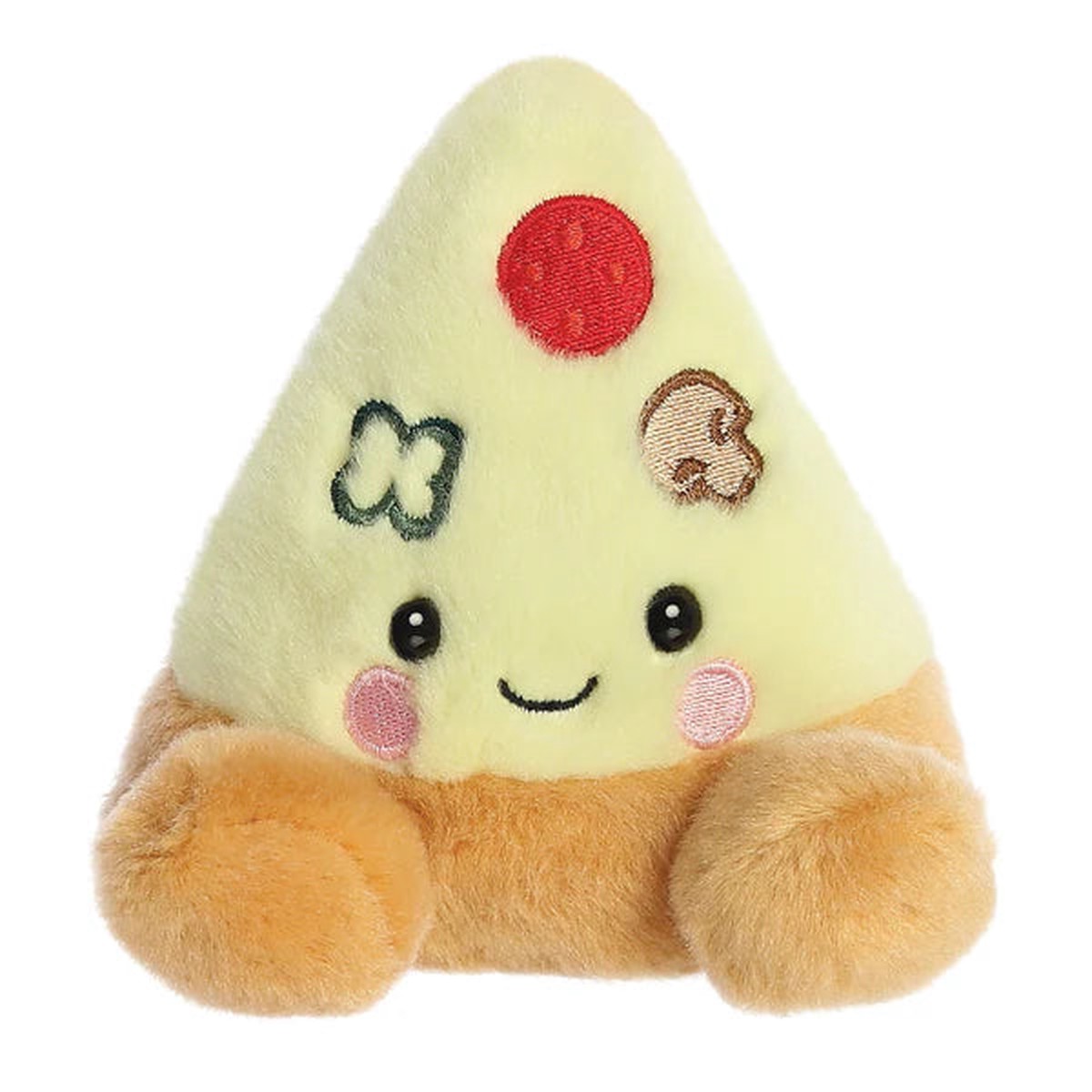 Palm Pals Peppa Pizza Slice 12cm Soft Toy