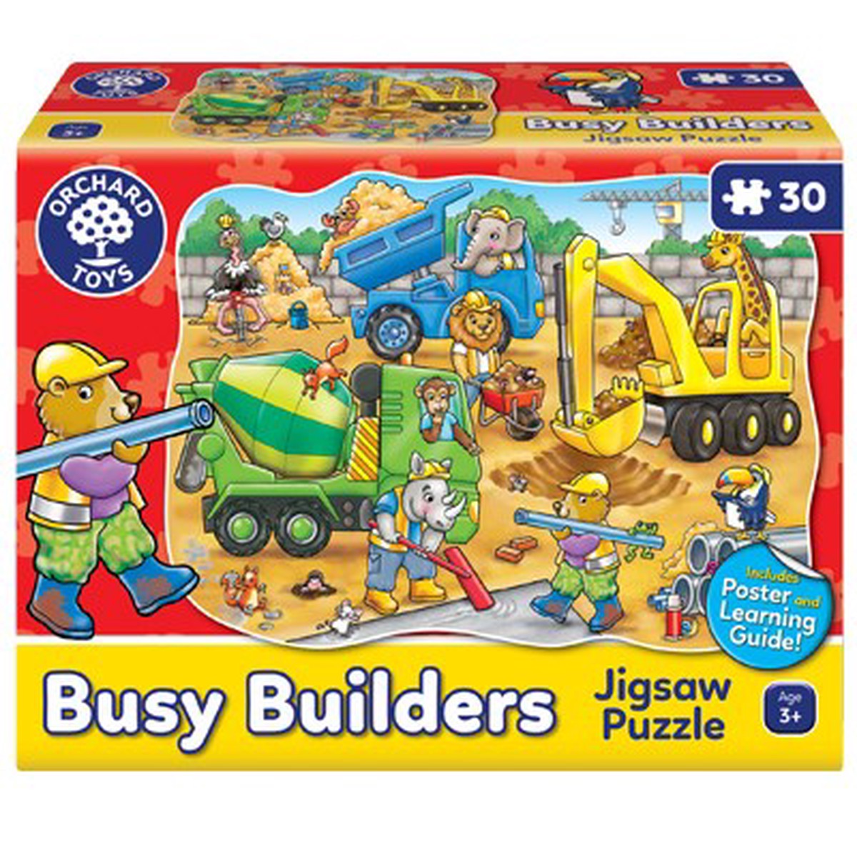 Orchard Toys 299 Busy Builders Jigsaw Puzzle