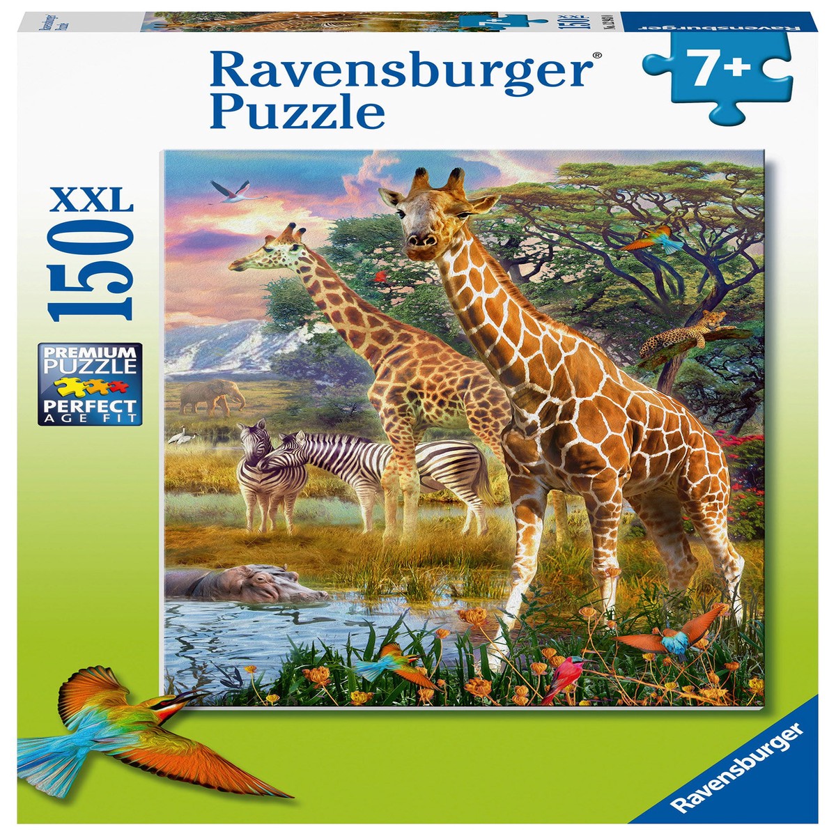 Ravensburger 129430 150 XXL P Giraffes in Africa